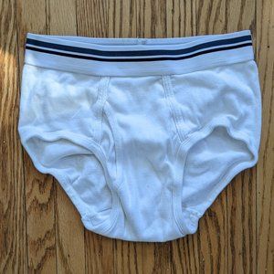 Amazon Essentials Mens White Briefs Size S